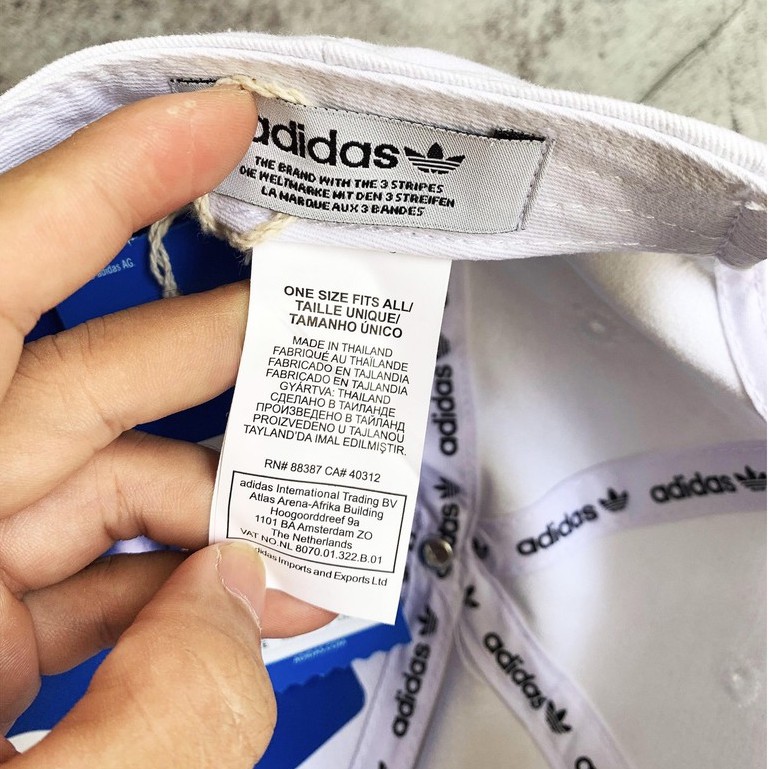 ⚡️[ SALE GIÁ GỐC ] Mũ / Nón thể thao Adidas Trefoil Baseball Cap - White FJ2544 | HÀNG XUẤT XỊN / Ảnh Thật / GIÁ RẺ NHẤT