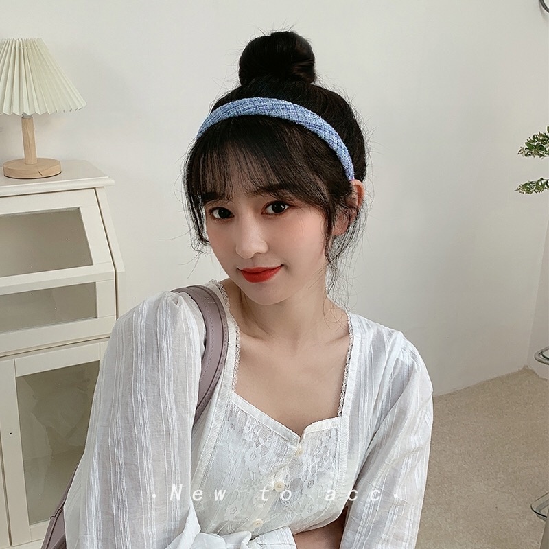 Băng Đô Cài Tóc Nhiều Màu Sắc Đơn Giản Phong Cách Hàn Quốc 2021 C369