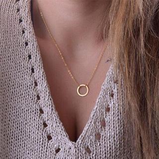  Dây Chuyền Mặt Tròn Thời Trang Cá Tính Cho Nữ