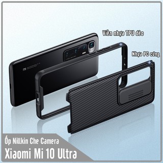 Ốp lưng cho Xiaomi Mi 10 Ultra Nillkin CamShield che camera