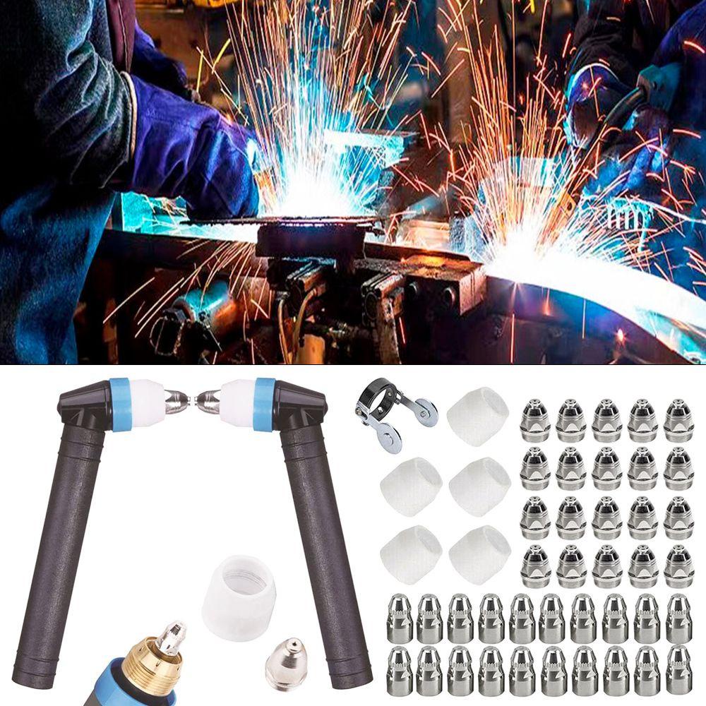 MUVAKO Bộ 46 Món Dụng Cụ Hàn Mạ Niken + Đầu Hàn 1.1 / 1.3 / 1.5 / 1.7mm