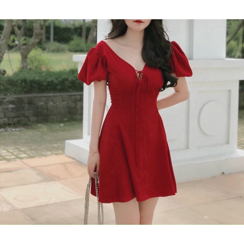 ĐẦM ĐỎ ĐAN DÂY NGỰC