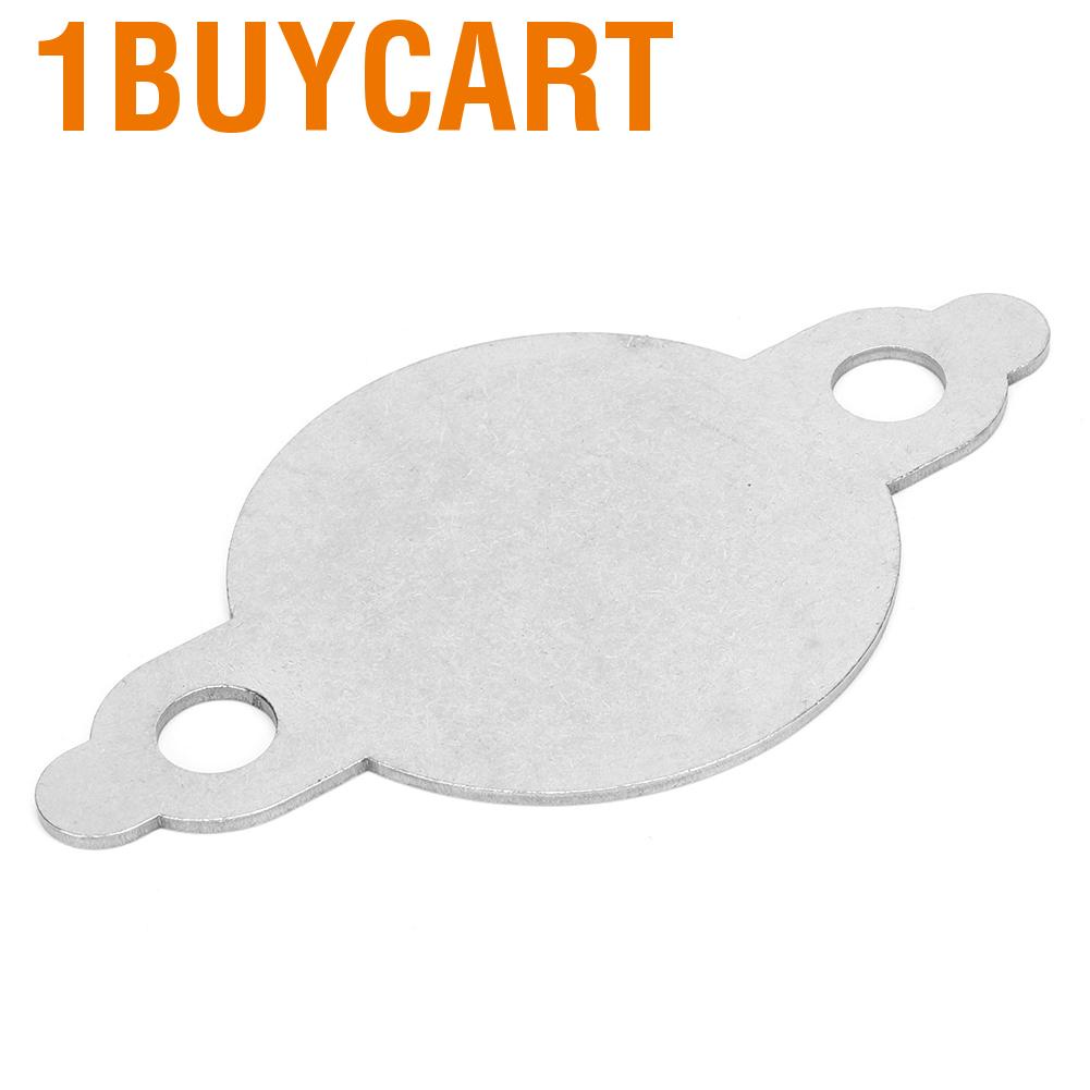 1buycart High Quality Aluminium Alloy Blanking Plate  Durable EGR Valve Stable Block for Nissan Navara D40 YD25 Toyota Landcruiser 1VD-FTV 4.5L