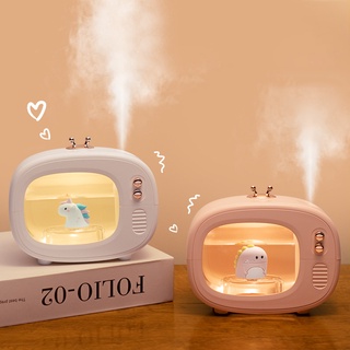 Fnelse Máy phun sương giữ ẩm 400ML có đèn led thiết kế nghệ thuật