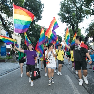 Cờ vải LGBT các loại - Hanoi Pride