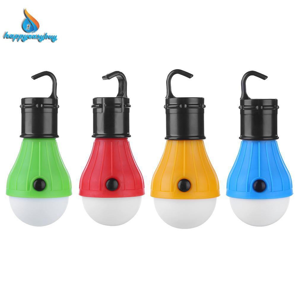 Đèn LED 3 bóng treo lều cắm trại 3 chế độ khẩn cấp chống thấm nước có thể điều chỉnh độ sáng