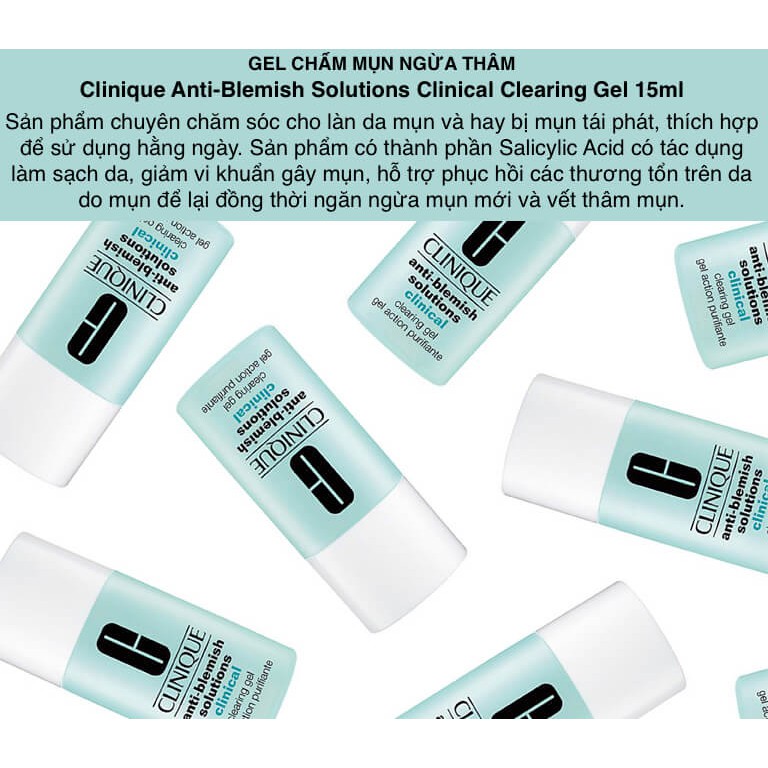 Gel Chấm Mụn Ngừa Thâm Clinique Anti-Blemish Solutions Clinical Clearing Gel 15ml