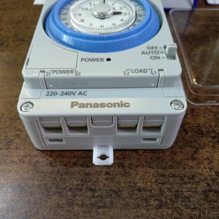 Rơ le thời gian Panasonic TB38809N - timer 24h - Công tắc hẹn giờ 24h - kèm pin