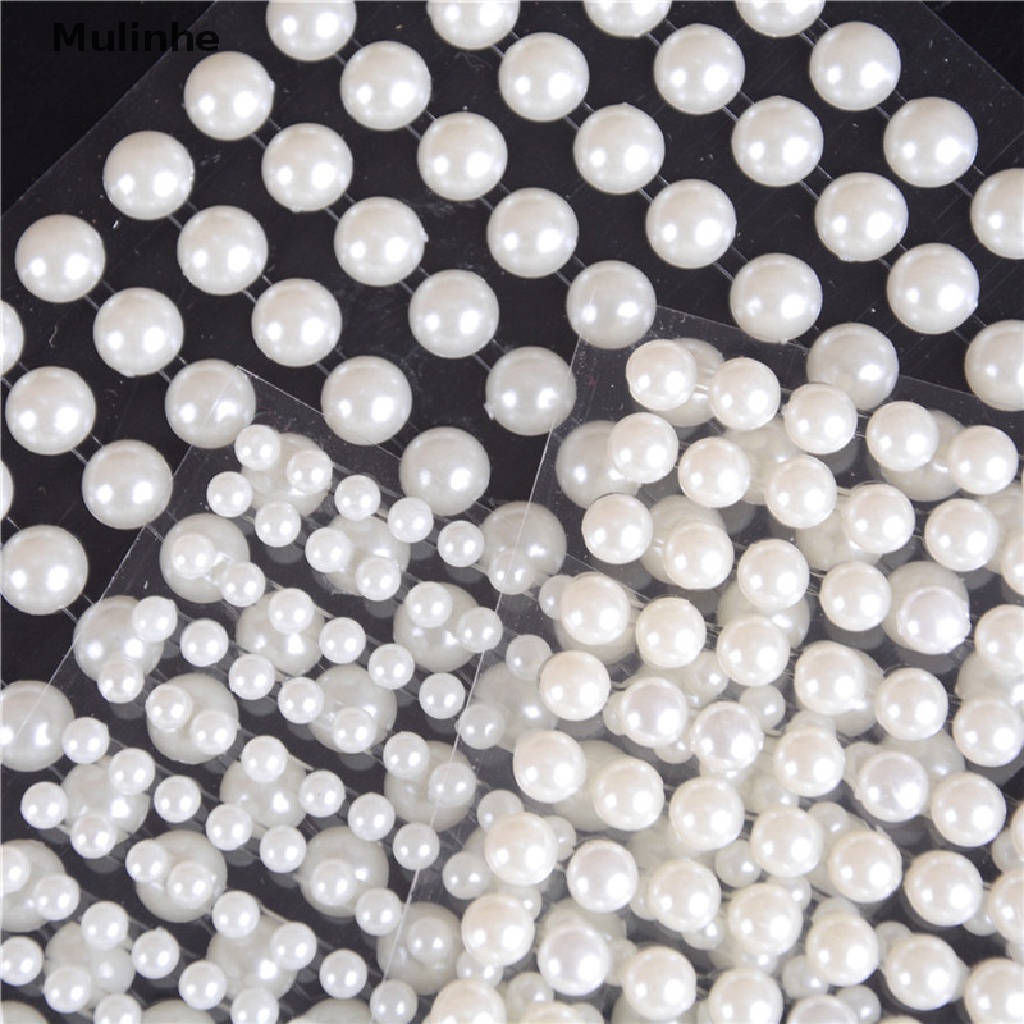 Bộ Hạt Ngọc Trai Giả Bằng Acrylic Dùng Trang Trí DIY