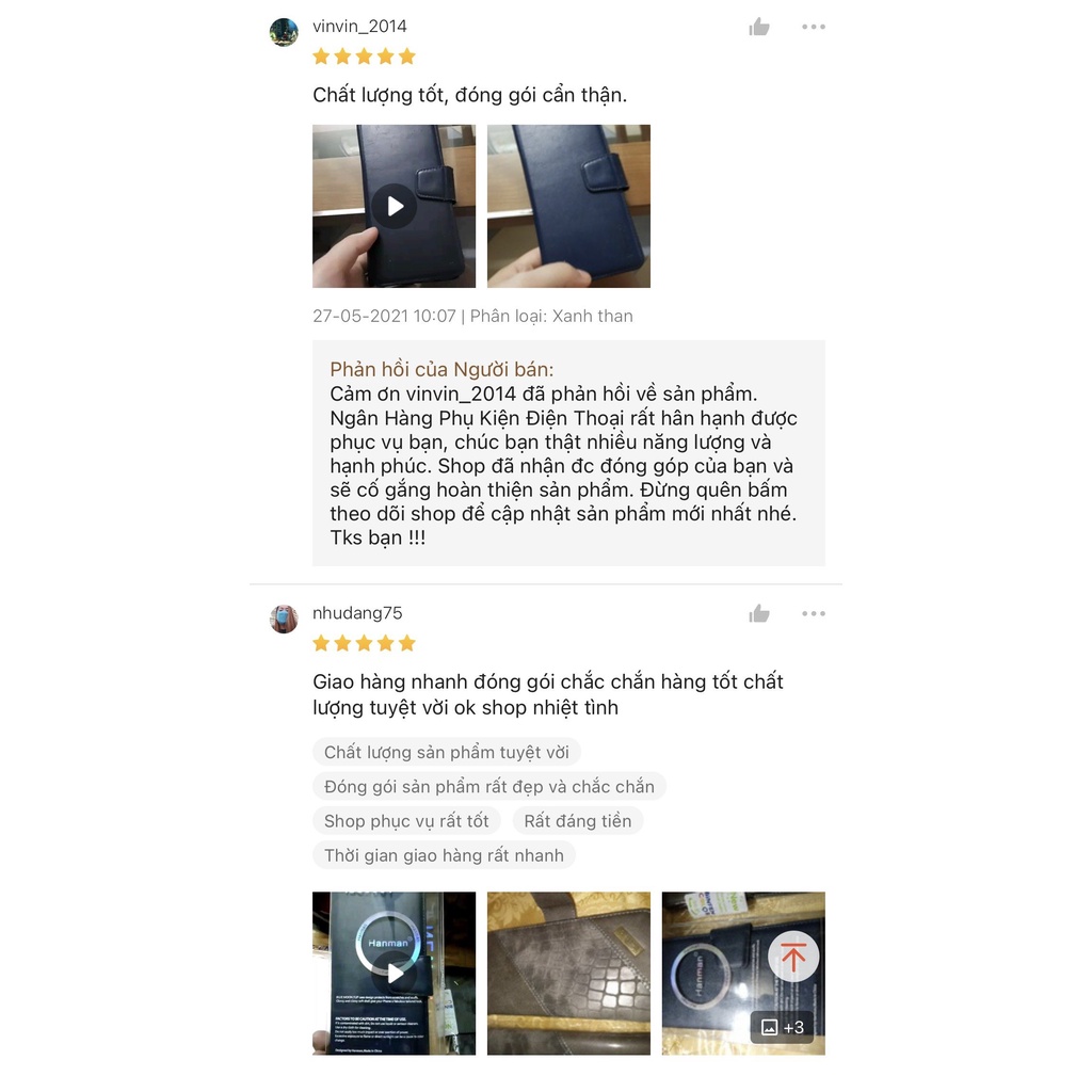 Bao da dạng ví Vivo Y72 5G, V21 5G, Y53s, Y51, Y21, Y21s, Y33s, Y15s, Y15a, Y01, V20 hiệu Hanman nắp gập, ngăn đựng thẻ