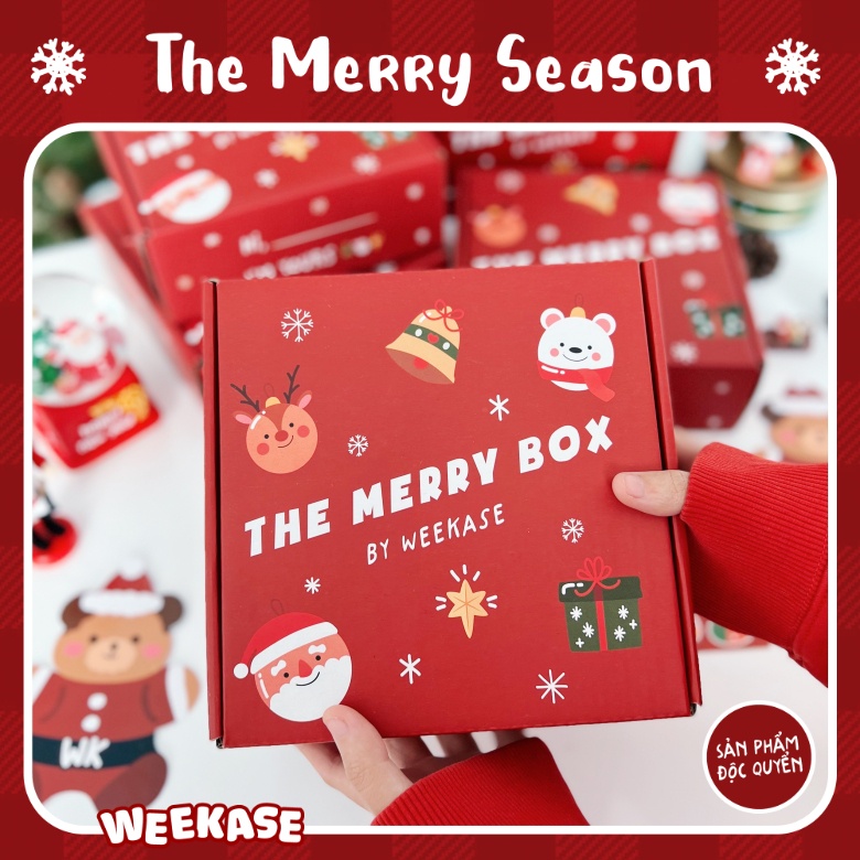 [Độc quyền] Hộp quà Weekase Merry Box 2021