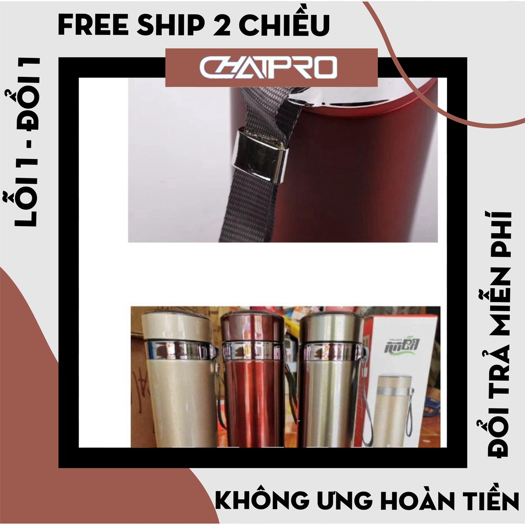 [Hàng Nội Địa] Bình Giữ Nhiệt Inox 1200ml Hàng Cao Cấp - Bảo Hành 12 Tháng