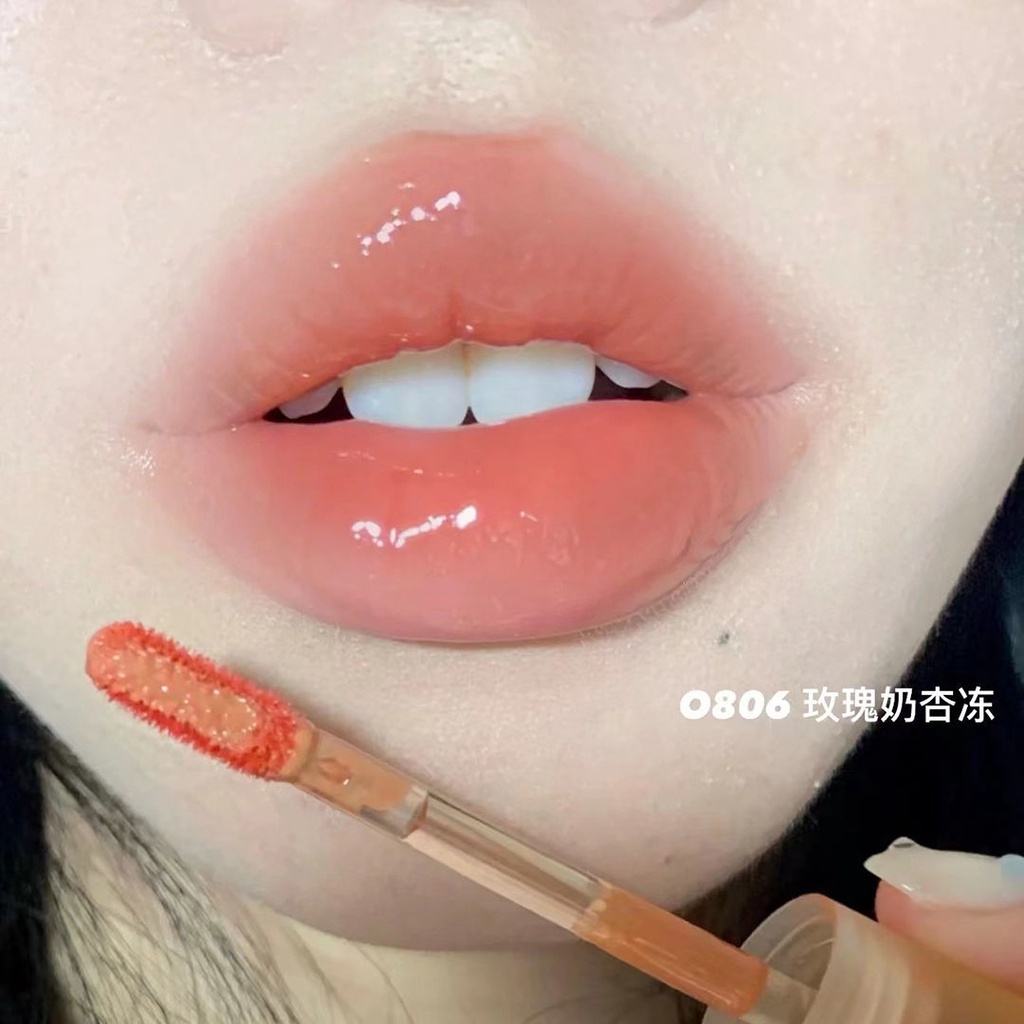 Son Bóng Dạng Thạch Tràm Trà Daimanpu Dưỡng Ẩm Giảm Đường Viền Môi Lâu Trôi Mềm Mịn Như Nước