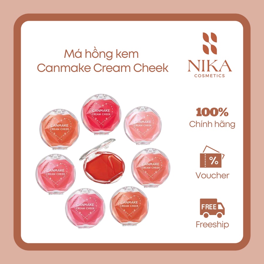 Má hồng kem Canmake Cream Cheek