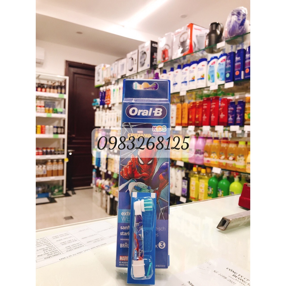 Đầu bàn chải máy cho Người lớn, trẻ em Oral -B - Đức - 1 chiếc lẻ