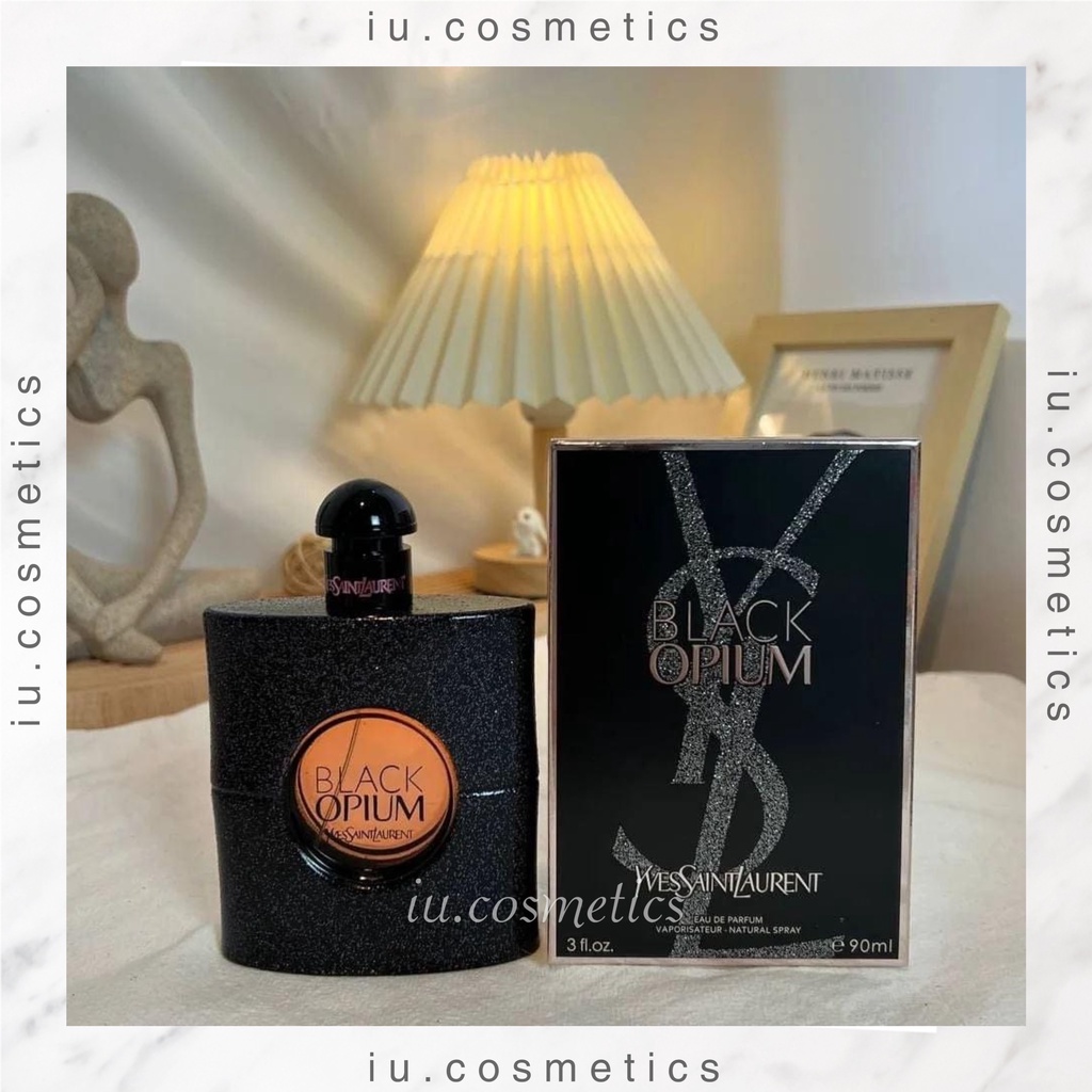 Nước hoa nữ YSL Black Opium EDP 90ml Dầu thơm nữ tính hấp dẫn quyến rũ.