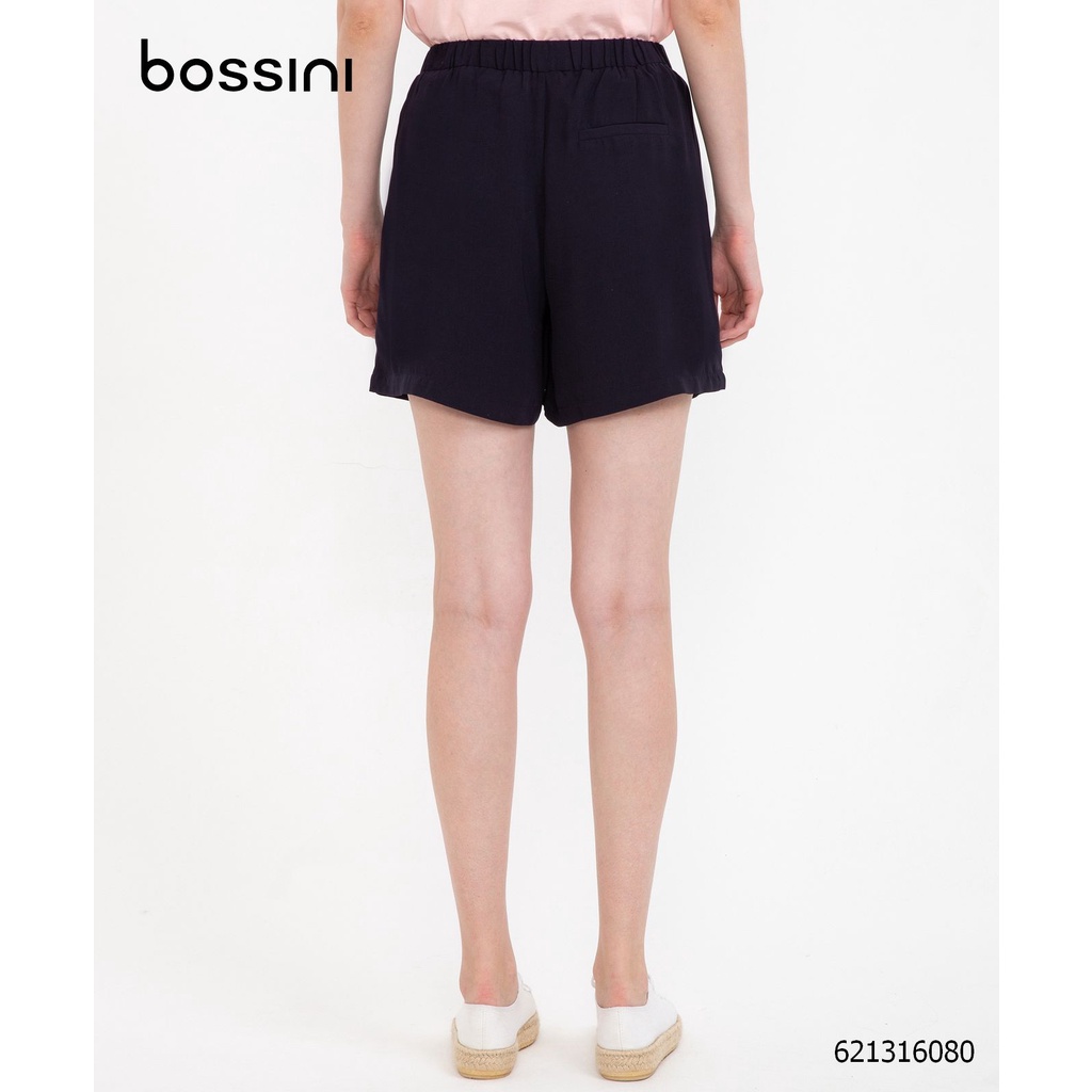 [Mã LT50 giảm 50k đơn 250k] Quần ngắn lưng thun chất liệu polyester nữ Bossini 621316080
