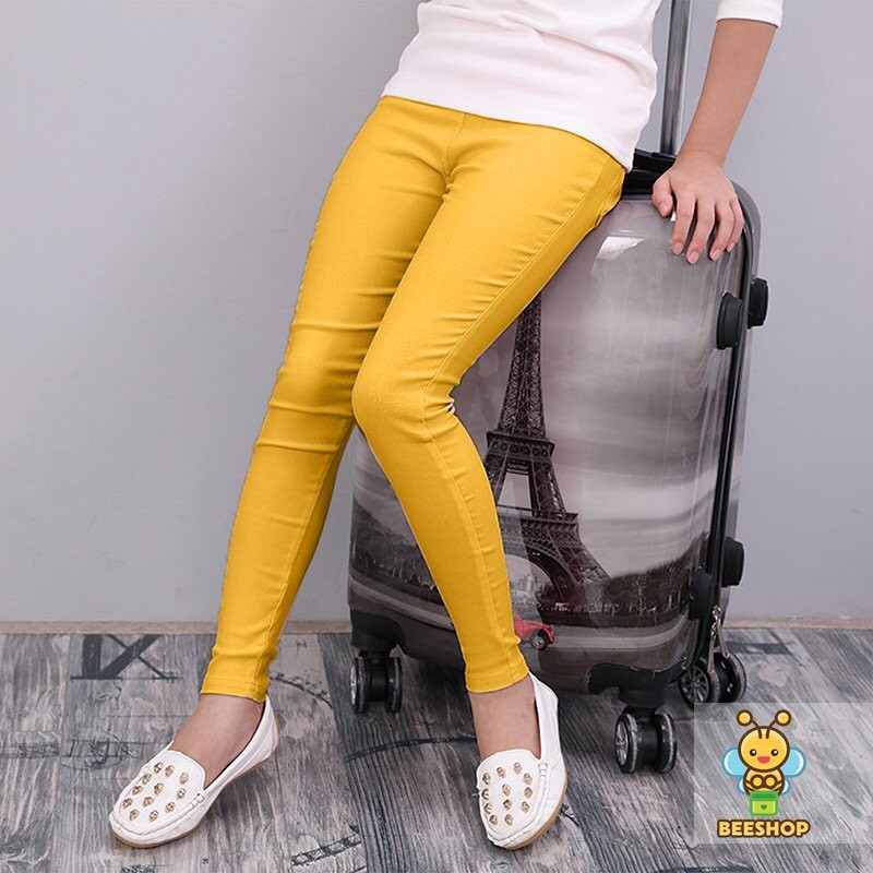 Quần kaki cho bé gái chất liệu cao cấp full size Beeshop QKK