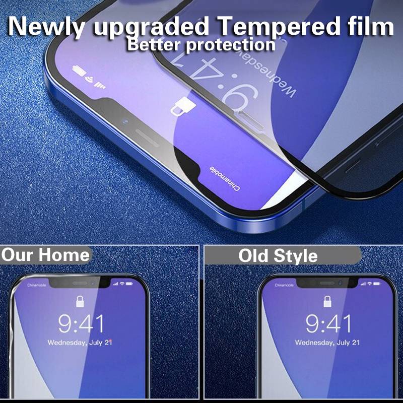 Kính cường lực 9999D bảo vệ toàn màn hình cho iPhone 11 12 Pro Max 7 8 Plus X XS Max XR SE 2020
