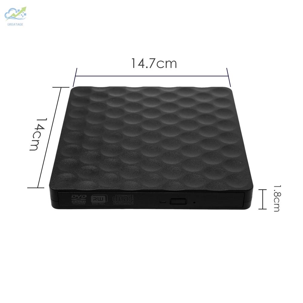 Khay Đựng Đĩa Cd Usb 3.0 Cho Laptop Pc Apple Notebook | BigBuy360 - bigbuy360.vn