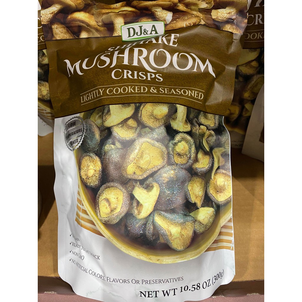 Mẫu Mới NẤM ĐÔNG CÔ SẤY GIÒN ÚC 300g