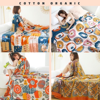   2 TH Chăn Xô Cotton Organic cao cấp p c Nhật Bản siêu kháng khuẩn tốt cho sức khỏe 
