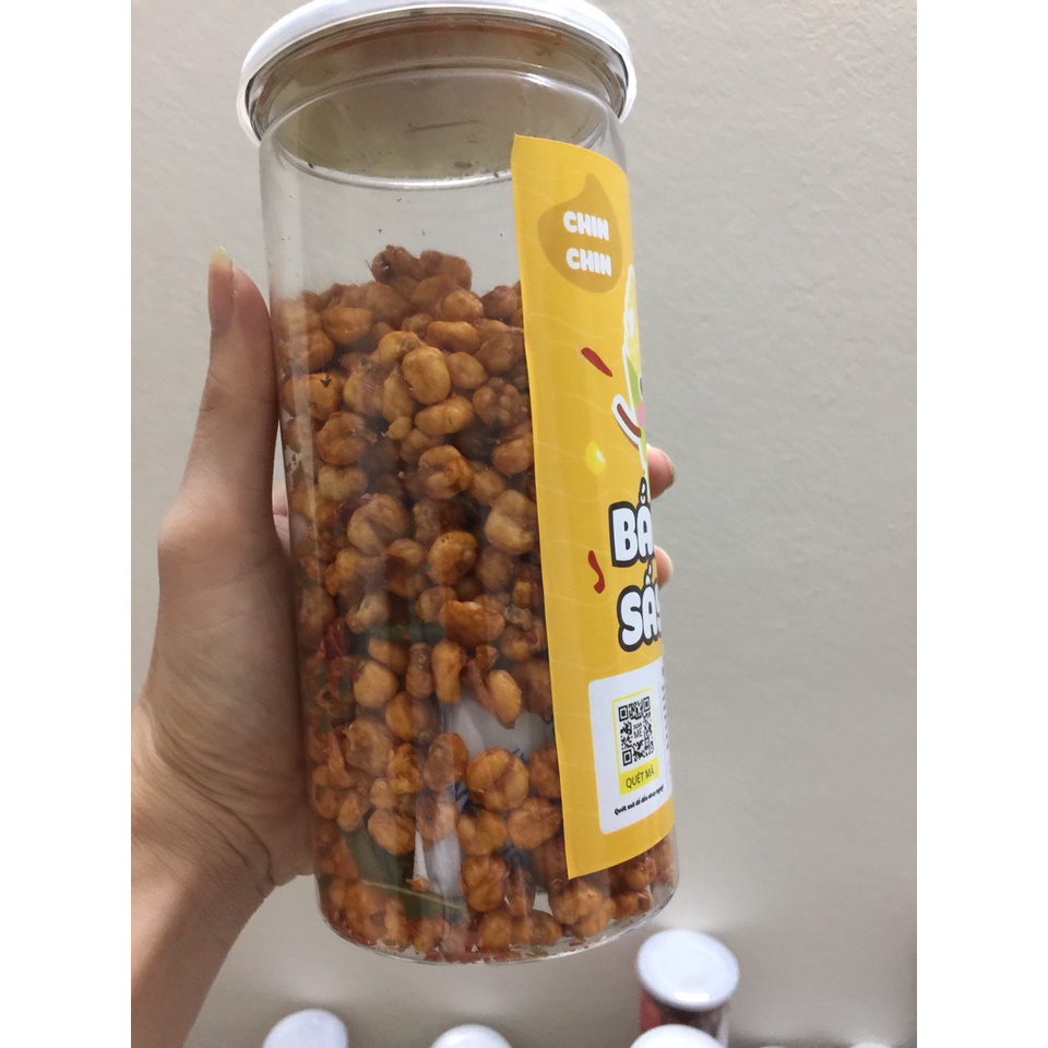 Ngô cay sấy giòn bò khô lá chanh 320g ChinChin, đồ ăn vặt Hà Nội giao hàng hoả tốc trong 1h