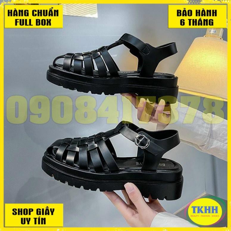 SANDAL RỌ NHỰA ĐẾ THÔ -HHST