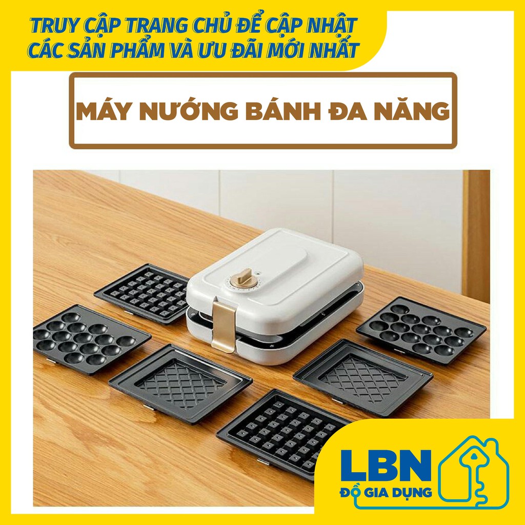 [CÓ SẴN] MÁY NƯỚNG BÁNH LÀM BÁNH ĐA NĂNG ĐỦ 3 LOẠI KHUÔN NHIỀU KHUÔN YF-01 WAFFLE SANDWICH BÁNH TRỨNG GÀ NON