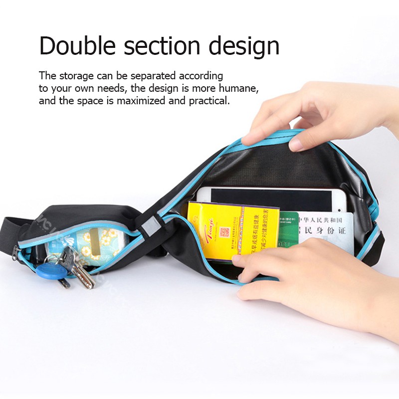 Túi Bao Tử Đa Năng Chống Nước Thời Trang Cho Nam Nữ