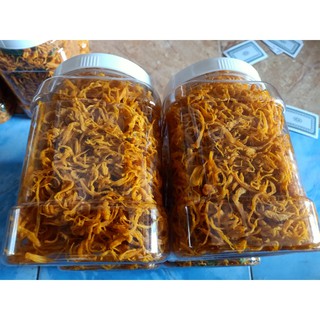 Khô gà ko lá chanh không cay loai 500gam
