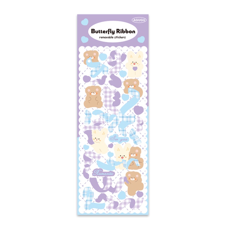 Tấm sticker INFEEL.ME hình Goo Goo dễ thương dán trang trí sổ tay diy