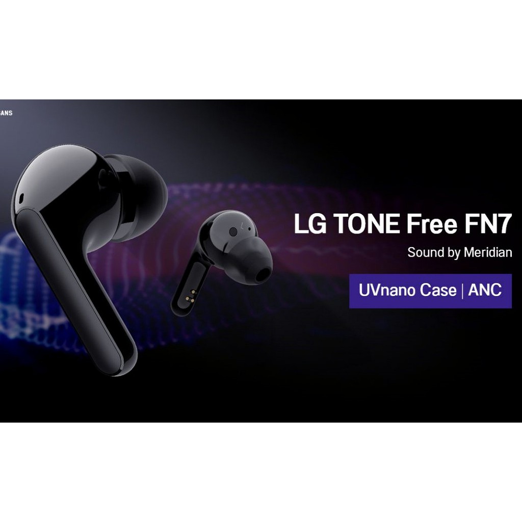 Tai Nghe True Wireless LG Tone Free FN7 Chống Ồn, Khử Khuẩn, Xuyên Âm, Mới 100%, Pin 7h, Chính Hãng | Trần Du Audio