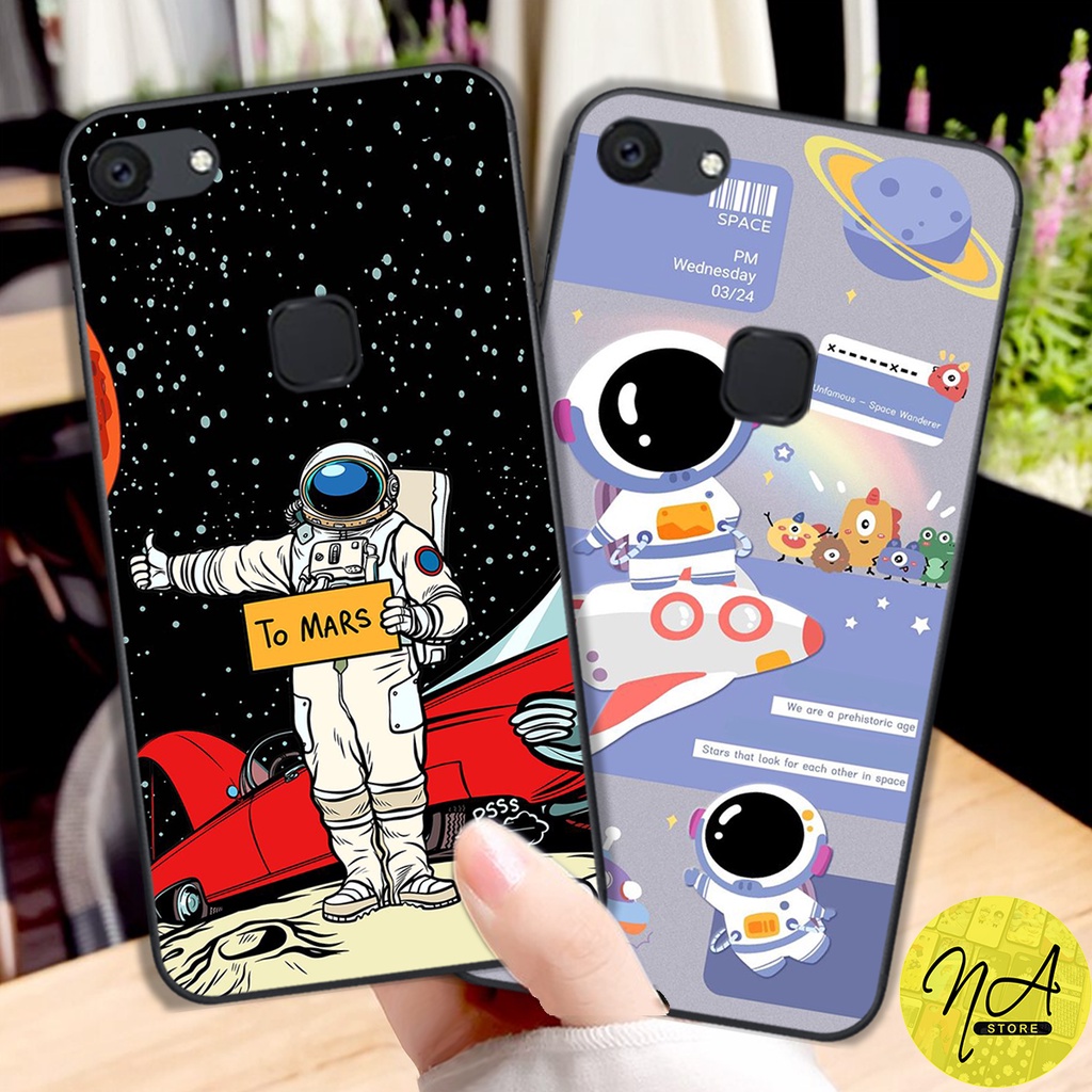 [HOT] Ốp lưng Vivo V3- Vivo V3 max - Vivo V7 -Vivo V7 Plus mẫu nhà phi hành gia cực cute siêu đẹp