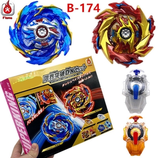 Bộ Con Quay Đồ Chơi Beyblade Burst Super King B-174 Phiên Bản Giới Hạn Kèm Bệ Phóng Có Đèn Phát Sáng