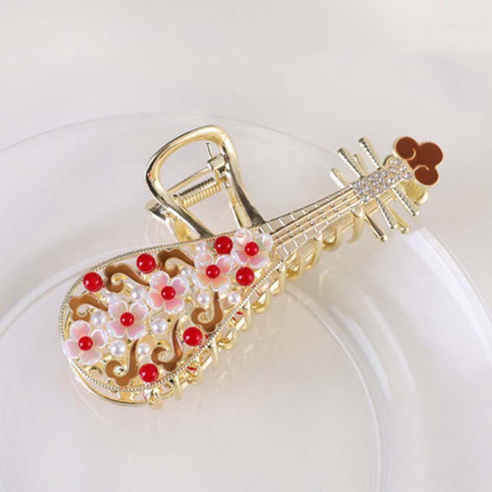 Kẹp Tóc Hình Vỏ Sò / Bông Hoa Đơn Giản Ngọt Ngào Cho Nữ