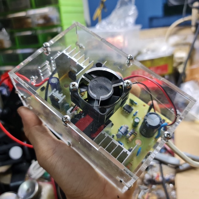 Máy Sạc Acquy 12V 4Ah - 80Ah Sạc Tự Ngắt