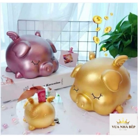 Lợn vàng tiết kiệm Lucky vuanhabep size ĐẠI