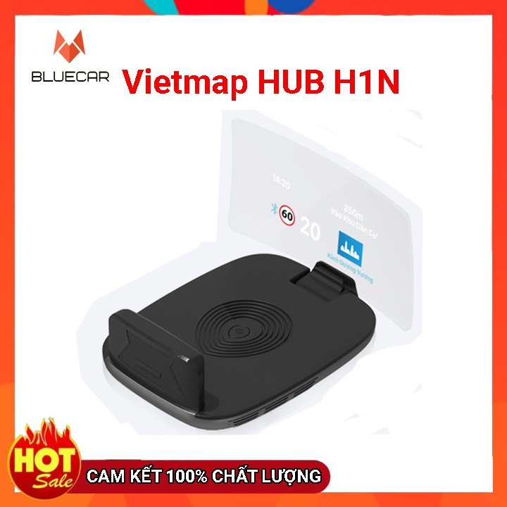 Vietmap HUB H1N Màn Hình Hiển Thị Thông Minh, Cảnh Báo Giao Thông, Tránh Bị Phạt Nguội