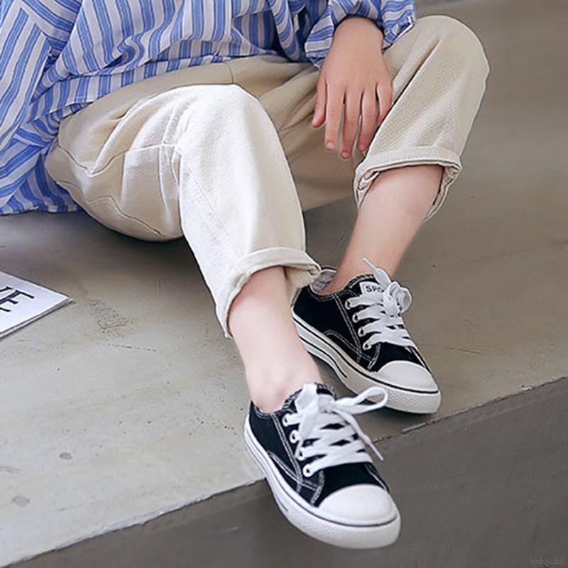  Giày vải canvas thời trang phong cách Hàn Quốc dành cho bé