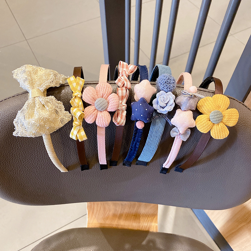 Băng Đô Cài Tóc Phong Cách Hàn Quốc Xinh Xắn Cho Nữ