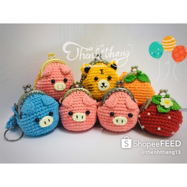Túi đựng tỏi handmade (Khung mini 5cm)