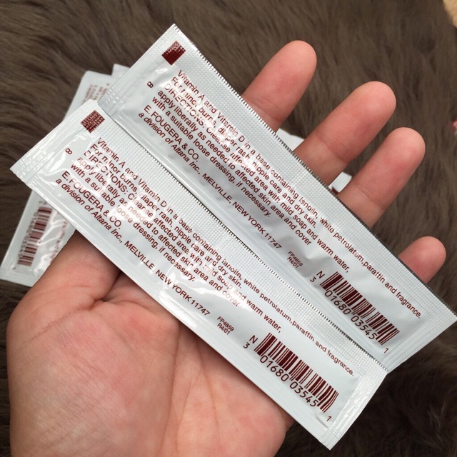 Dưỡng môi, mày sau phun xăm, dưỡng vitamin Ad sau xăm, dưỡng hình xăm gói nâu, dưỡng VITAMIN AD