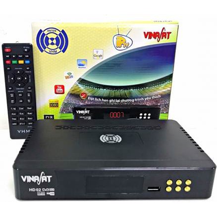 Trọn Bộ Đầu thu HD02 và Phụ kiện chân Chảo Vệ tinh truyền hình K+ Xem miễn phí Không đóng tiền hàng tháng (Set Nguyên Bộ