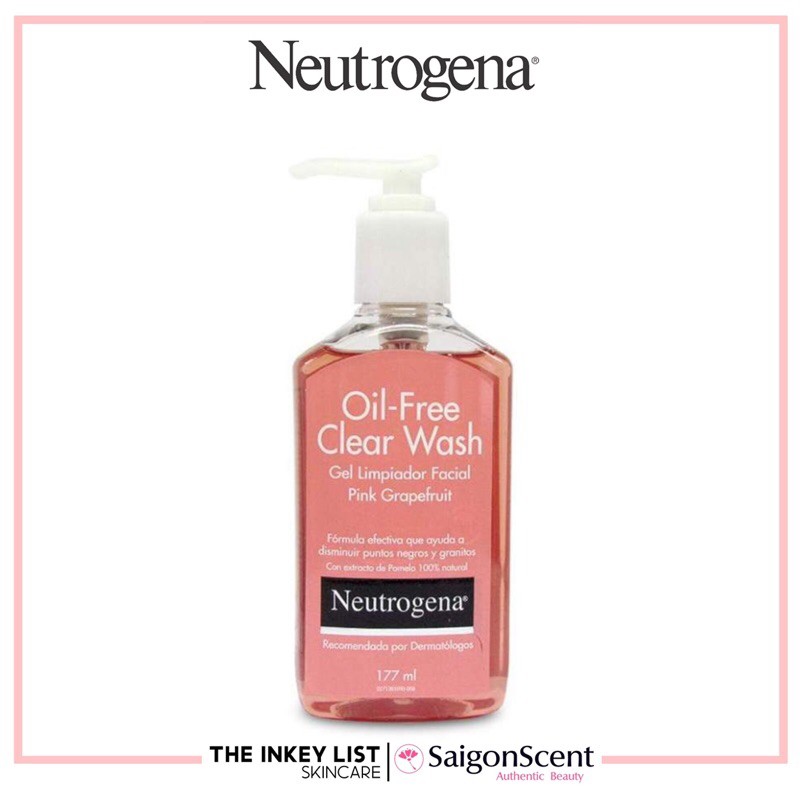 Sữa rửa mặt Neutrogena Oil Free Acne Wash Pink Grapefruit ( 177mL )