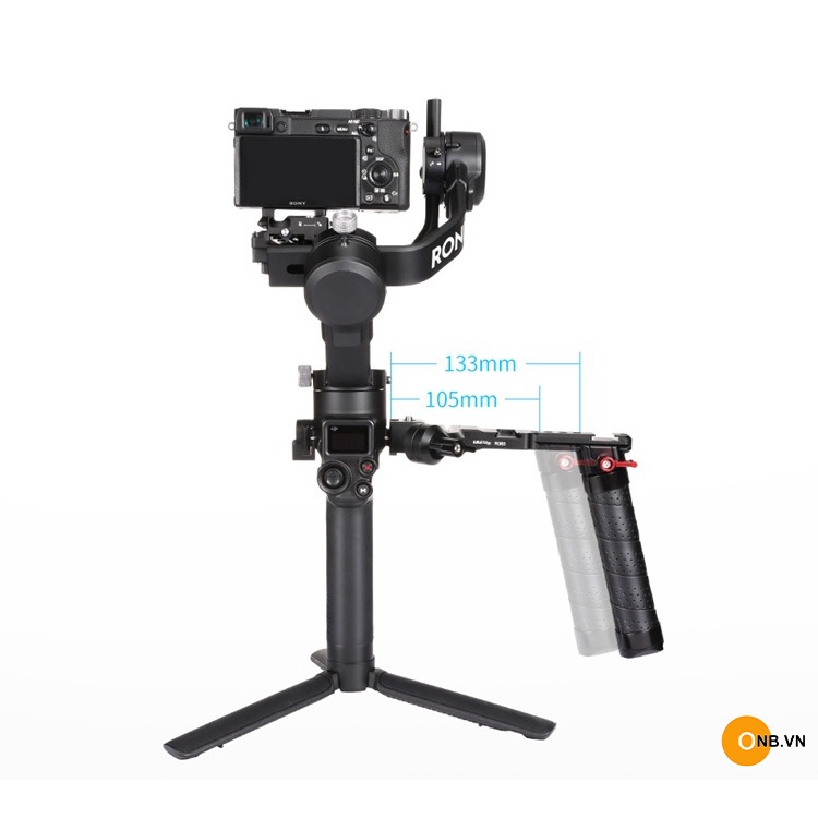 Uurig R083 - Tay Cầm Đơn Gắn Hông Gimbal Ronin RS2 - RSC2