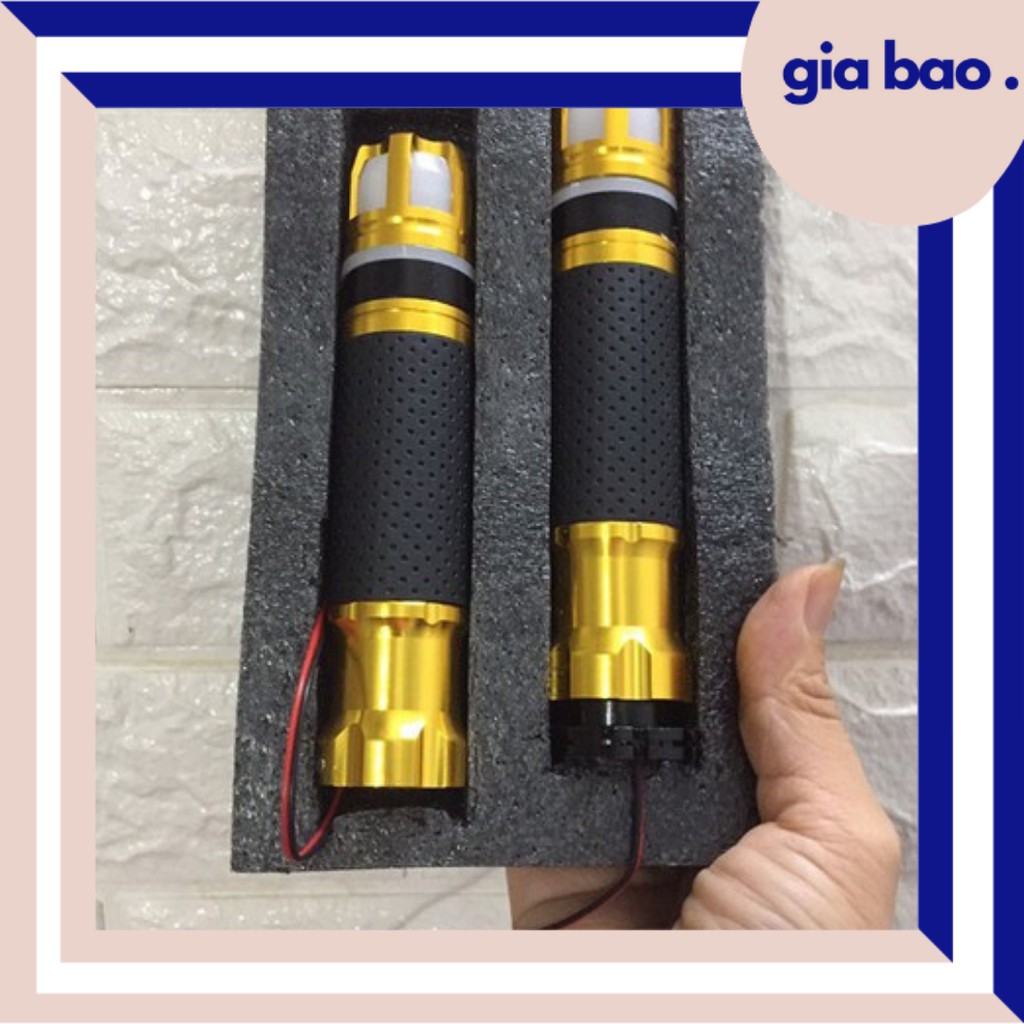 Bao tay gù xoay có đèn - Bao tay xe máy Rizoma-TNXDR