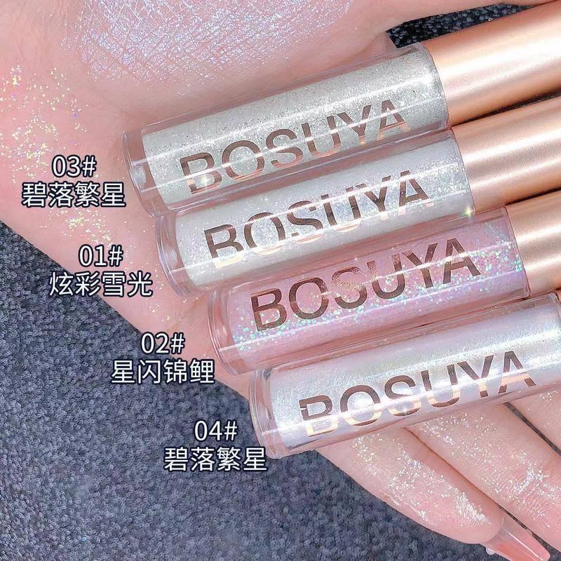 Phấn mắt dạng lỏng màu ánh kim lấp lánh lâu trôi