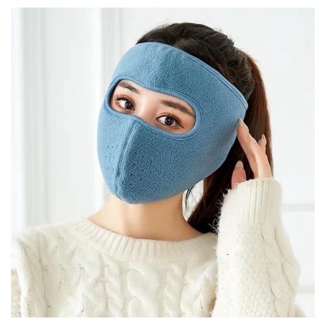 Mẫu Mới - Khẩu Trang Ninja Lót Nỉ Siêu Ấm