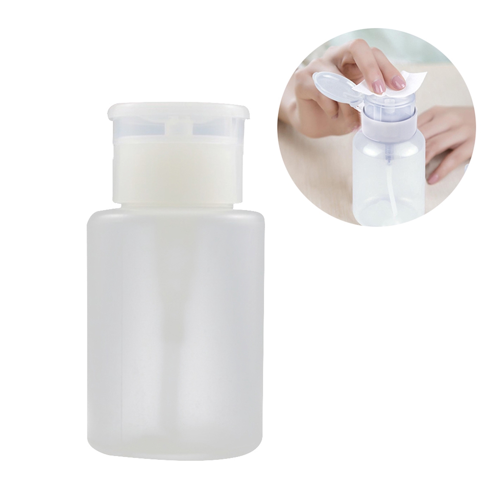 Chai nhựa 120ml đựng nước tẩy sơn trang trí móng tay
